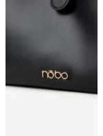 Shopper taška s přezkou NOBO BAG6010-020 Černá Shopper taška s přezkou NOBO BAG6010-020 Černá