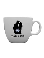 Personalizovaný MEGA XXL keramický hrnek 1000 ml s párem a ultrazvukem Personalizovaný MEGA XXL keramický hrnek 1000 ml s párem a ultrazvukem