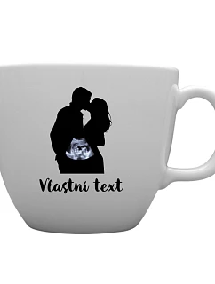 Personalizovaný MEGA XXL keramický hrnek 1000 ml s párem a ultrazvukem