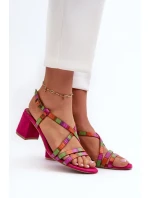 Sandály na podpatku  model 198795 Step in style