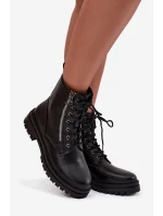 Dámské workery – černé Ivonelle, zateplené