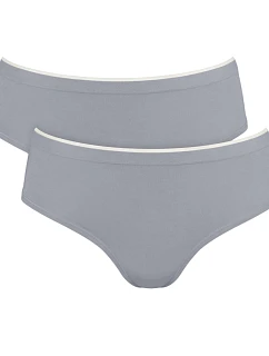 Dámské kalhotky GO Sense Hipster 2P - GRAY - šedé 3602 - SLOGGI