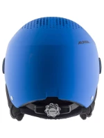 Lyžařská přilba ALPINA ZUPO VISOR Q-LITE BLUE 54-58 Lyžařská přilba ALPINA ZUPO VISOR Q-LITE BLUE 54-58