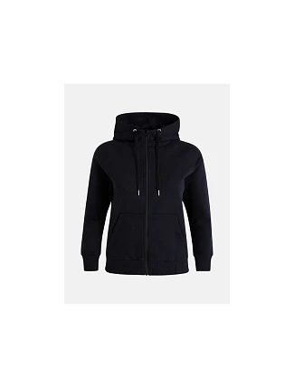 Peak Performance W Ease Kapuce na zip černá