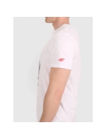 Pánské volejbalové tričko s potiskem 4F 4FRAW25TTSHM3236-10S pánské