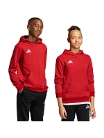 Dětská mikina adidas Entrada 26 Hoody červená JZ6568