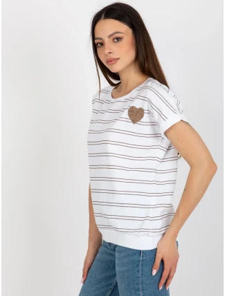 Halenka RV BZ 8619.94 bílo-hnědá Halenka RV BZ 8619.94 bílo-hnědá