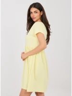 RV šaty SK 5672.03P světle žluté