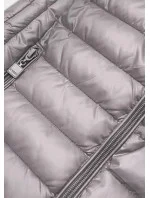 Šedá dámská vesta se stojáčkem (B2722-9)