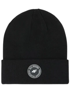 Dětská čepice 4F U643 tmavě černá 4FJWMM00ACAPU643 20S