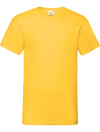 Fruit of the Loom Valueweight V-Neck T Tričko s výstřihem do V 16.1066 sunflower Fruit of the Loom Valueweight V-Neck T Tričko s výstřihem do V 16.1066 sunflower