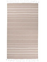 The One Towelling Hamam Sultan Hamam ručník "Sultan" 48.1019 beige/white The One Towelling Hamam Sultan Hamam ručník "Sultan" 48.1019 beige/white