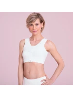 Marbella kompr.podp.+pooperač.pás zapínání vpředu 1095 white - Anita Care