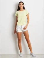 Tričko CZ BZ 1529.00 světle žlutá Tričko CZ BZ 1529.00 světle žlutá