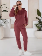 Dámská tepláková souprava MIGEL bordó FashionStreet AY0809 Dámská tepláková souprava MIGEL bordó FashionStreet AY0809