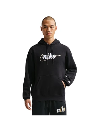 Pánská mikina Nike Club BB Hoodie, černá, IF0685 010 Pánská mikina Nike Club BB Hoodie, černá, IF0685 010