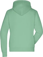 Daiber 8033 Dámská mikina s kapucí "Lounge" 02.8033 jade green