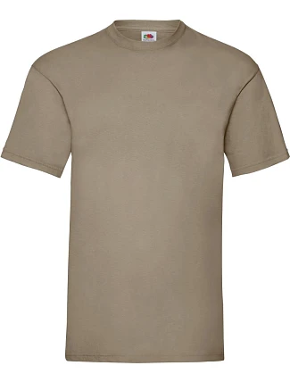 Fruit of the Loom Valueweight T Tričko 16.1036 khaki