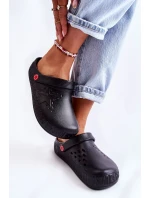 Dámské světlé pantofle Big Star II275001 Černá