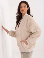 Mikina LK BL 510136.89 světle béžová Mikina LK BL 510136.89 světle béžová