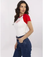 Tričko NM TS V7939.50 bílé a červené