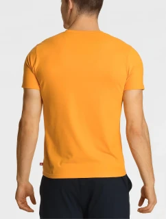 Pánské tričko s krátkým rukávem ATLANTIC - oranžové
