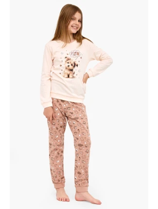 DÍVČÍ DĚTSKÉ PYŽAMO DR 594/193 SWEET DOG