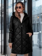 Dámská zimní bunda SNOWVIBE černá prošívaná FashionStreet TY4988