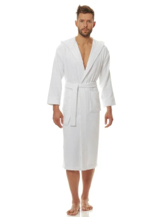 Pánský župan 2104 white - L&L Pánský župan 2104 white - L&L