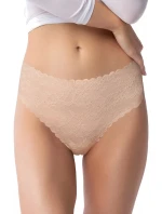 Dámská tanga Bellie beige maxi - JULIMEX