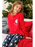 Dívčí pyžamo 5264 red - Doctornap