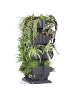 VERTIKÁLNÍ ZAHRADNÍ KVĚTINY STOJÍCÍ ANTHRACITE dětské