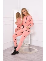 Sada s potiskem pistole meruňková