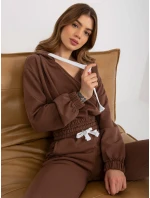 Dámská souprava EM KMPL 747.06P hnědá - FPrice Dámská souprava EM KMPL 747.06P hnědá - FPrice