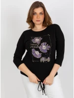 Dámská halenka RV BZ 8457.47P černá - FPrice