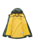 Dětská softshellová bunda ALPINE PRO HOORO loden frost varianta pa