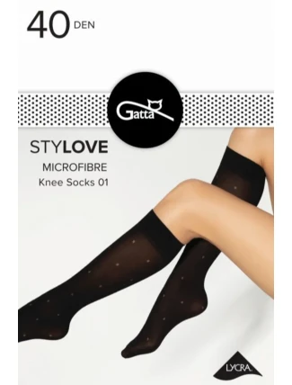 STYLOVE - 01 PODKOLENKY Z MIKROVLÁKNA 40 DEN STYLOVE - 01 PODKOLENKY Z MIKROVLÁKNA 40 DEN