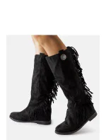 Kozačky na klínech model 205872 Solea Kozačky na klínech model 205872 Solea