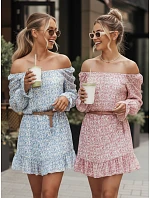 Španělské šaty KERVEN růžové FashionStreet EY2469 Španělské šaty KERVEN růžové FashionStreet EY2469