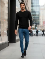 Pánský černý svetr FashionStreet WX2312z