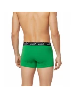 Pánské boxerky Puma 2-Pack zelená šedá pohodlná bavlna