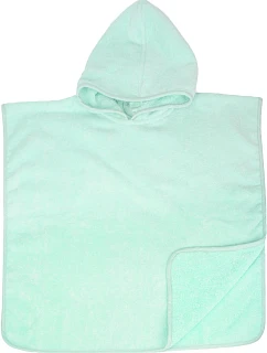 The One Towelling Baby Poncho Dětské pončo 48.1008 mint