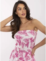 MI KO kombinéza 3911241.96 bílá růžová MI KO kombinéza 3911241.96 bílá růžová