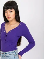 Halenka RV BZ 7439.18 tmavě fialová