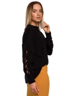 Dámský svetr M539 fuchsiový - Moe Dámský svetr M539 fuchsiový - Moe