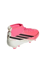 Dětské kopačky adidas F50 Hyperfast League Mid FG pink KK1315