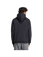Pánská mikina adidas Essentials 3-Stripes French Terry Hoodie, černá, KY6605