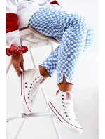 Vysoké Tenisky Big Star JJ274127 Bílý