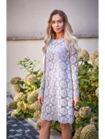 Dámské šaty M406 Šedá - MOE Dámské šaty M406 Šedá - MOE