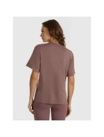 Dámské modalové tričko oversize 4F 4FRAW25TTSHF3408-82S